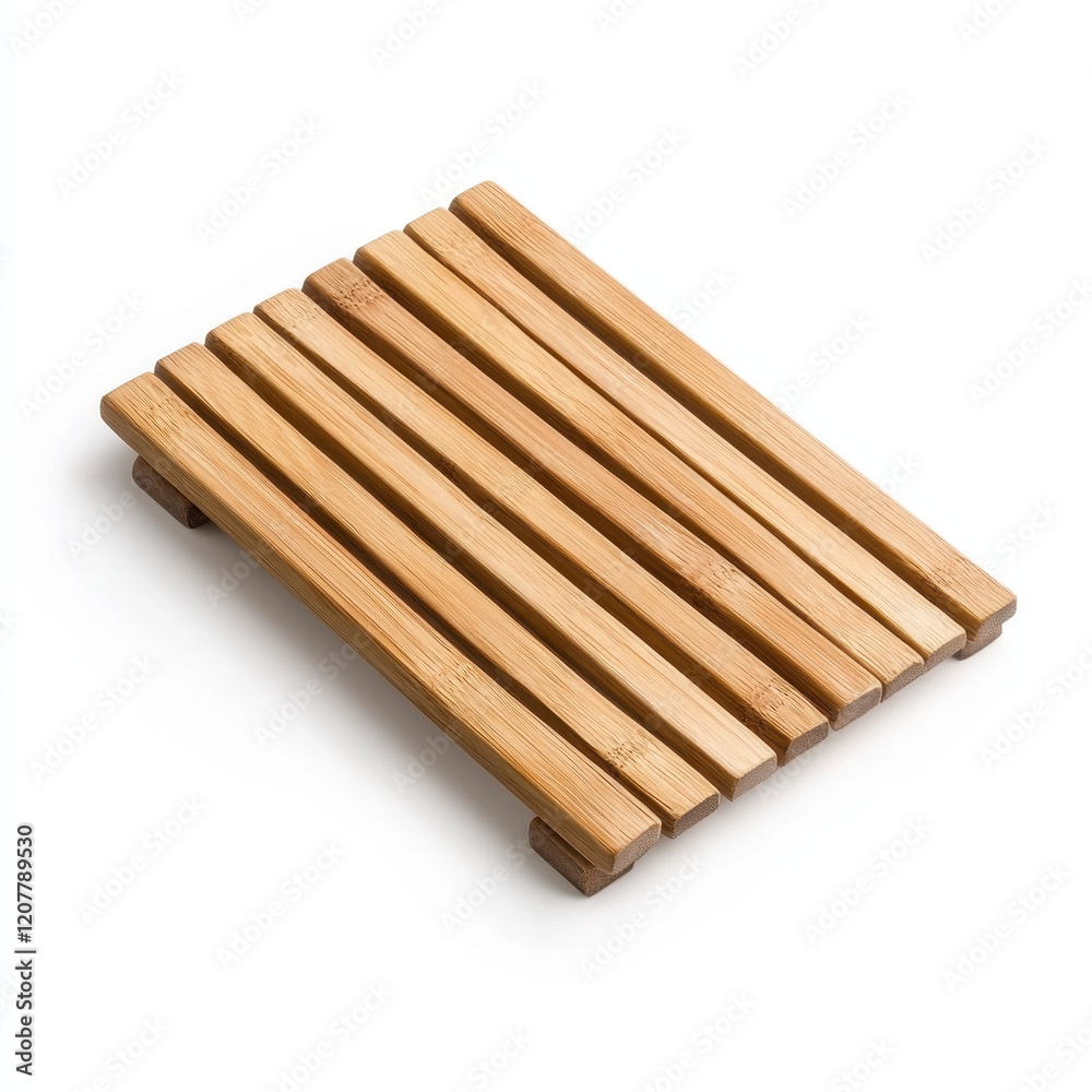 Bamboo bath mat, sleek slat design, perfect bathroom accessory for natural touch. Ideal for enhancing your space with eco friendly materials and style Bamboo bath mat, sleek slat design, perfect bathroom accessory for natural touch. Ideal for enhancing your space with eco friendly materials and style