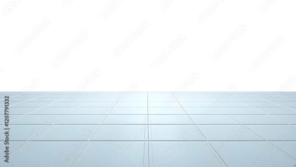 digital photograph of a pristine, uniform light blue tile floor digital photograph of a pristine, uniform light blue tile floor