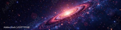 Dazzling starfield, cosmic dust, deep black background, stars, space