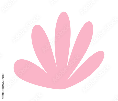 Floral print design simple element