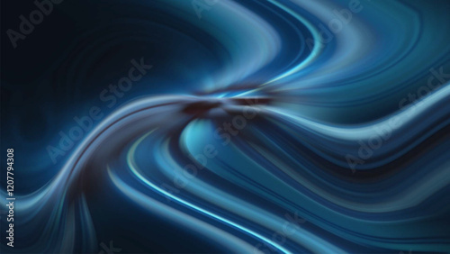 Abstract blue background, like blue light in the dark