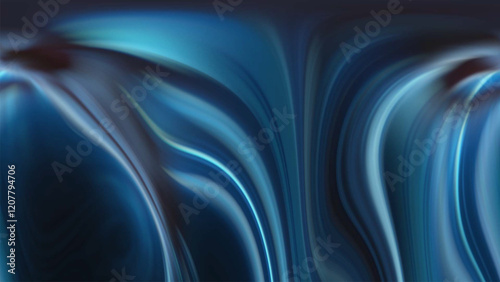 Abstract blue background, like blue light in the dark