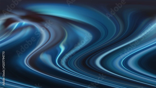 Abstract blue background, like blue light in the dark