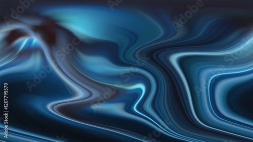 Abstract blue background, like blue light in the dark