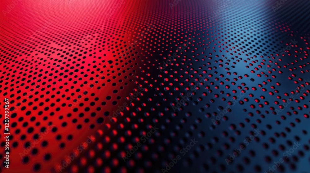 Fototapeta premium Abstract red and black light pattern with gradient, floor and wall metal texture, soft tech diagonal background. Sleek, clean, modern, and dark