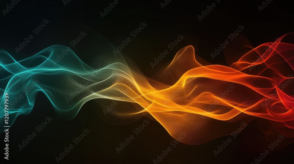 Obraz premium abstract technology communication concept background The photo is of high quality.