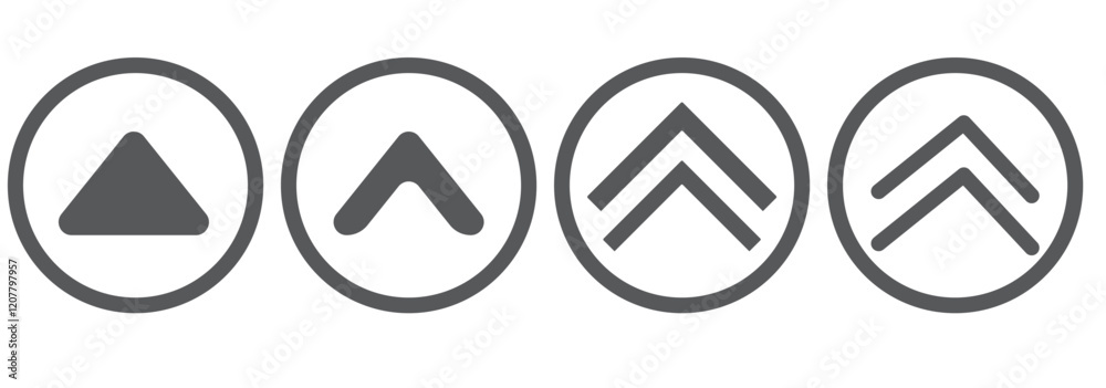 Swipe icon set. Swipe up arrow icons. Arrow buttons for social media. Scroll pictogram. Web icons. Vector illustration. Swipe icon set. Swipe up arrow icons. Arrow buttons for social media. Scroll pictogram. Web icons. Vector illustration.