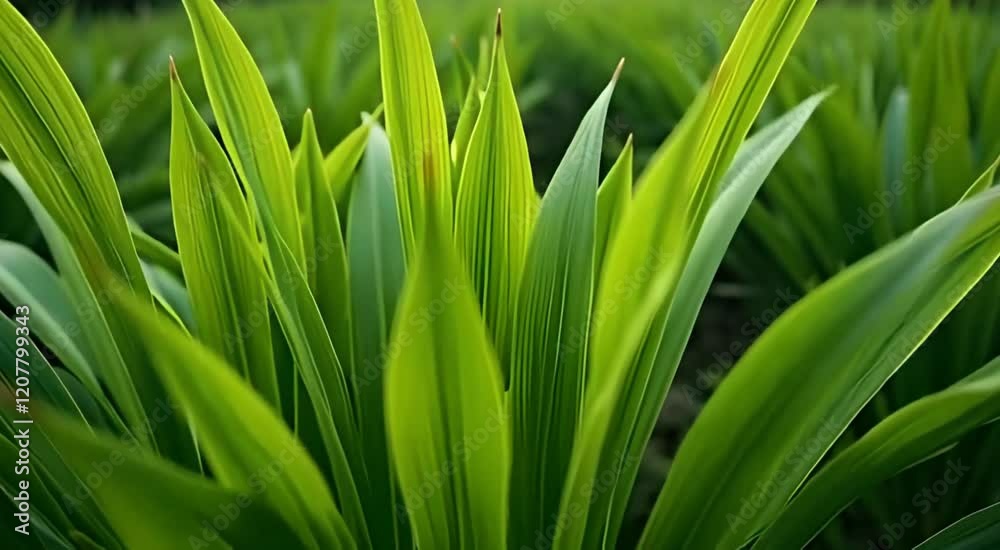 Fresh Green Leaves in Natural Light A Close Up Botanical Video Fresh Green Leaves in Natural Light A Close Up Botanical Video