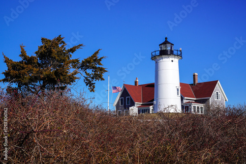 Nobska Lighthouse - Falmouth Massachusetts photo