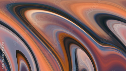 Marble ink texture acrylic paint wave texture background. the pattern can be used for luxury leather wallpaper or wall tiles. vector illustration