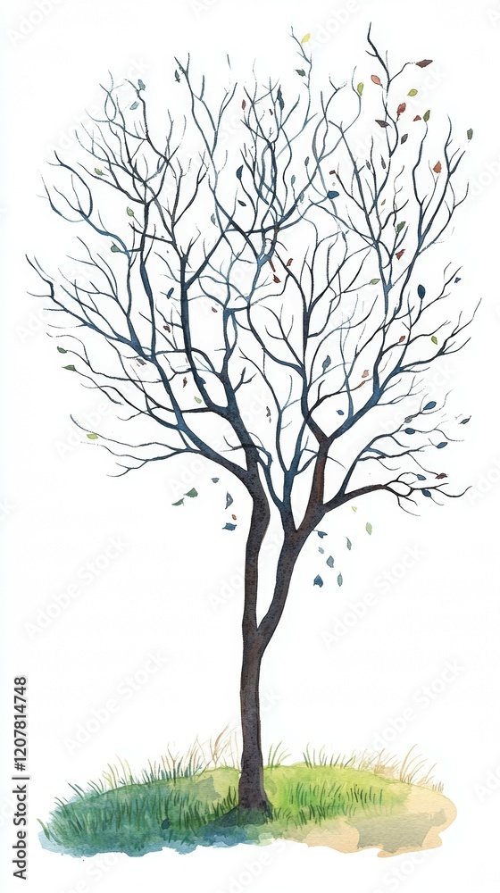 Obraz premium The Withered Tree, Dementia