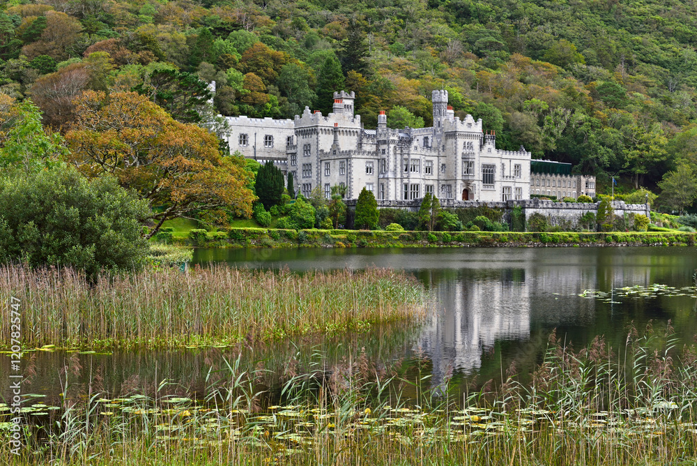 Kylemore Abbey, Connemara, County Galway, Connacht, Republic of Ireland Kylemore Abbey, Connemara, County Galway, Connacht, Republic of Ireland