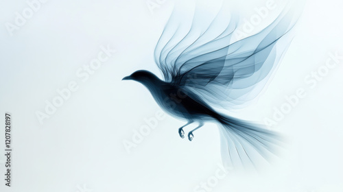 Transparent flying wind icon photo