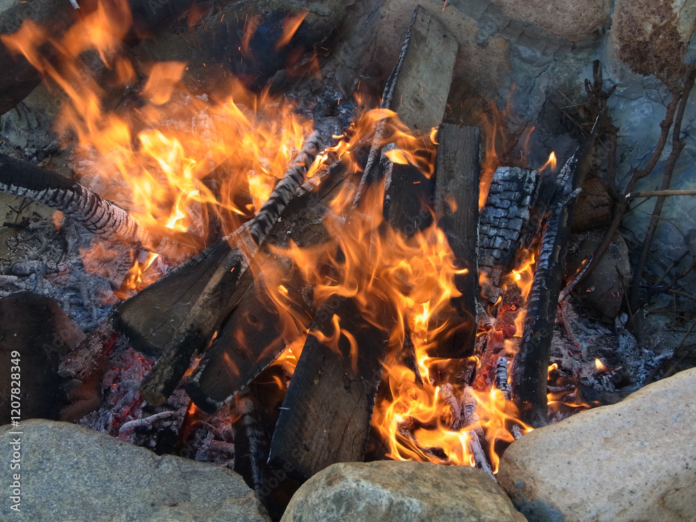 Fototapeta premium Fuoco