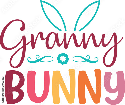 Easter Retro design, Easter Family,Groovy Style Easter Day Design,funny easter,Cut Files,bunny, nurse, mommy