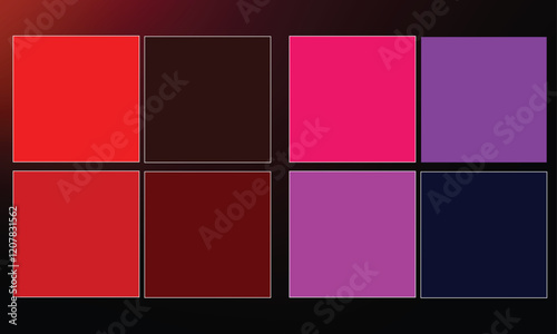 gradient swatches for design. Trendy pastel colors, Vibrant Color Palette