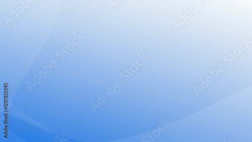 An abstract banner background showcasing a gradient in light blue tones