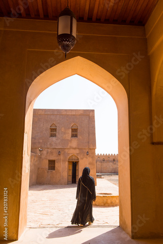 Jabrin (Jabreen) Castle (Fort), Ad-Dakhilīyah region, Sultanate of Oman, Arabian Peninsula