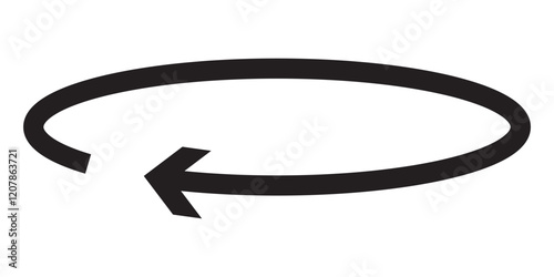 Round and Rotation arrow icon with angle 45, 90, 180, 360 degrees vector illustration. angles of turn swivel icon 45 to 360 degrees icon.