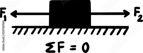force and law of motion newton law Physics illustrations