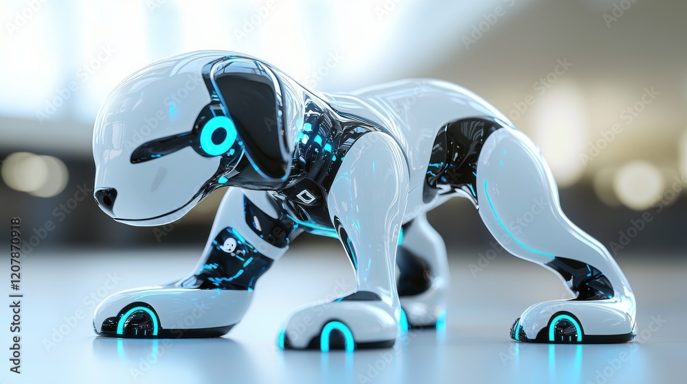 Futuristic Robotic Canine: A Glimpse into Tomorrow's Technology Futuristic Robotic Canine: A Glimpse into Tomorrow's Technology