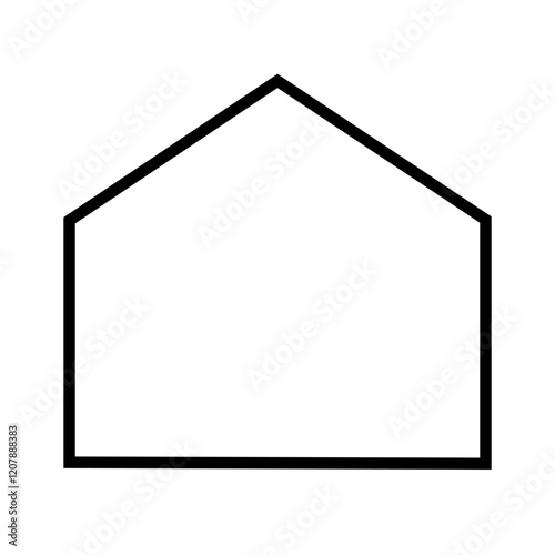 Wallpaper Mural Icon of a house outline symbolizing shelter and home. Home, sanctuary, stability, foundation, personal space, domestic bliss, warmth.  housing services, home improvement, real estate marketing, an



 Torontodigital.ca