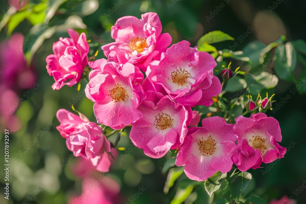 Beautiful pink roses and flowers bunch closeup. Beautiful pink roses and flowers bunch closeup.