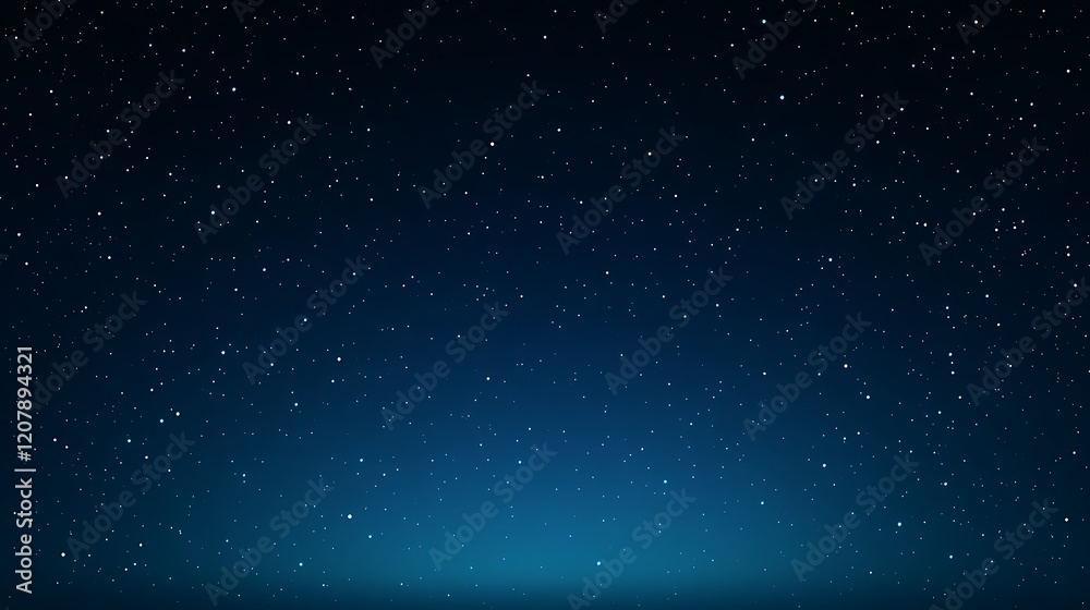 Obraz premium Night Sky Starry Dark Blue Celestial Background