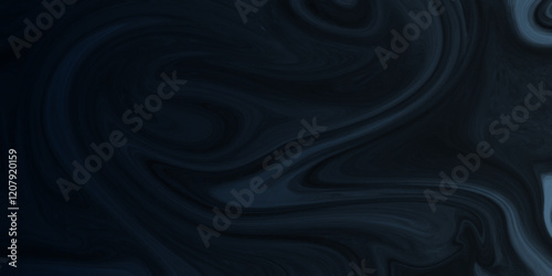 Abstract beautiful teal swirl liquid background. Abstract teal , black swirly wallpaper, wavy pattern texture, aquarelle colors mixing effect abstract backdrop. calm design Marble rock texture blue