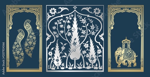 Wallpaper Mural Hindu icons, Hinduism ,cultural heritage , India , Asia	 Torontodigital.ca