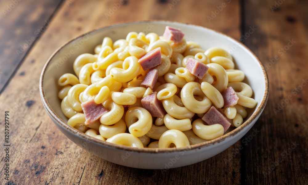 Macaroni Salad with Ham and Cheese Macaroni Salad with Ham and Cheese