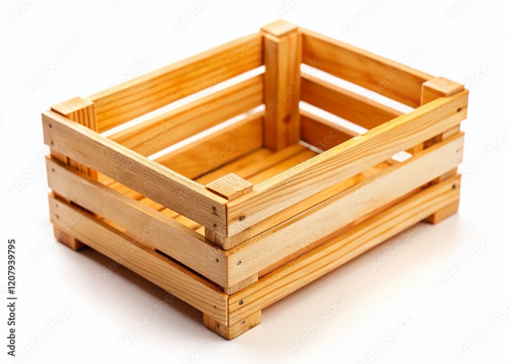 Tilt-Shift Wooden Crate Top View 3D Rendering Tilt-Shift Wooden Crate Top View 3D Rendering