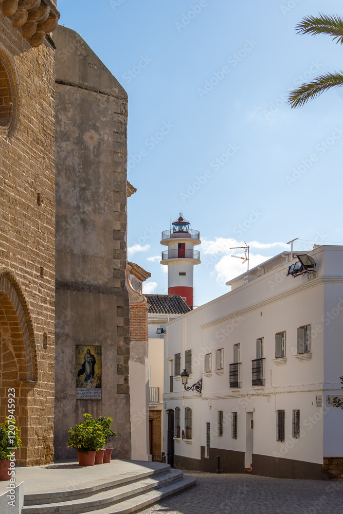 La iglesia Mayor Parroquial de Nuestra Señora de la O de Rota / Kirche in Rota / Spanien / Andalusien