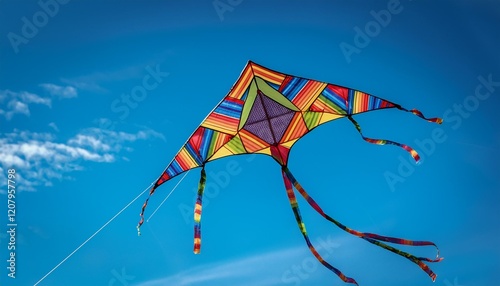 kite flying in the sky
