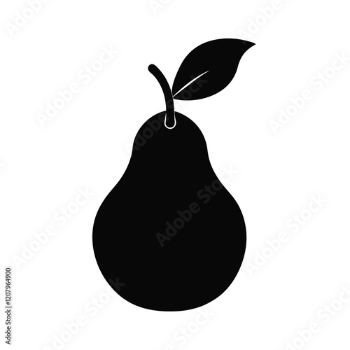 pear isolated on white