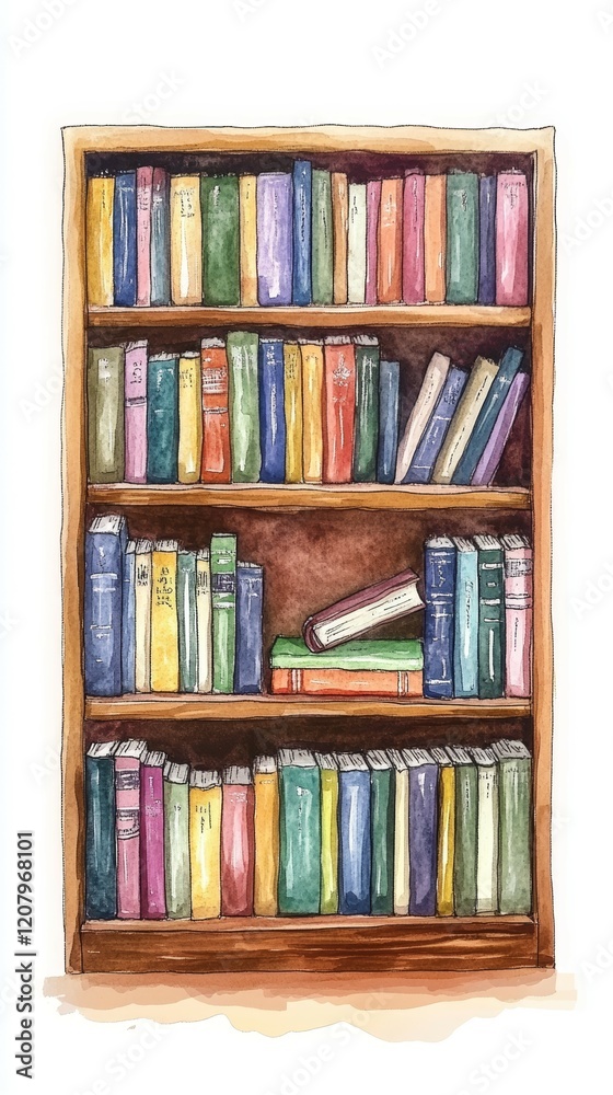 The Misaligned Bookshelf, Obsessive Compulsive Disorder OCD The Misaligned Bookshelf, Obsessive Compulsive Disorder OCD