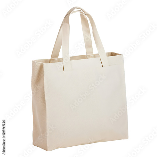 Promoting environmental awareness eco-friendly tote bag urban setting lifestyle concept png