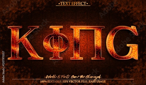 King Vector Text Effect Editable Alphabet Royal Legend Kingdom War Queen
