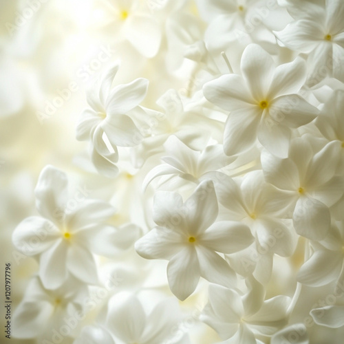 Obraz na płótnie white frangipani, lilac flowers w salonie