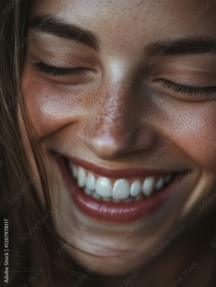Happy smiling woman Happy smiling woman