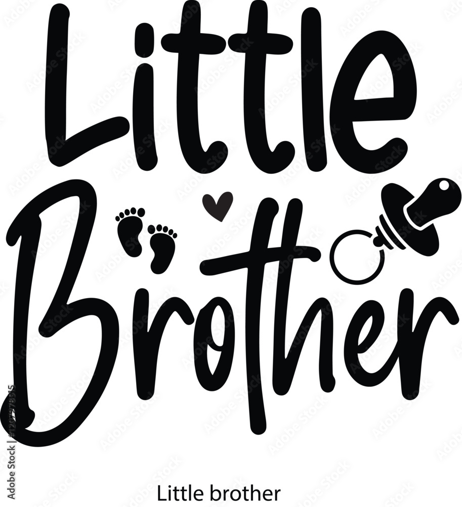 Obraz premium Little brother