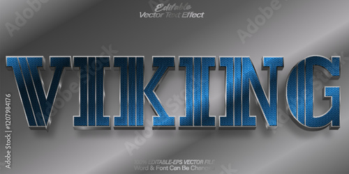 Viking Vector Text Effect Editable Alphabet Nordic History Nort Mythology