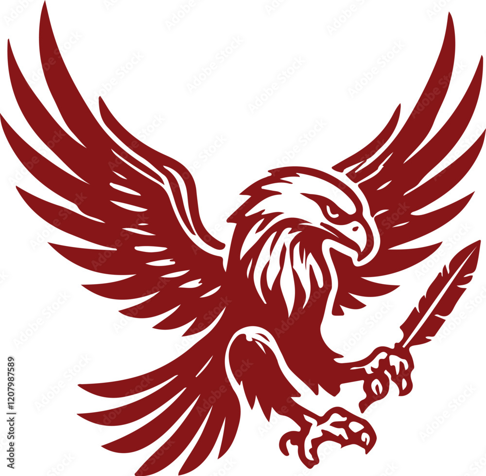 Obraz premium eagle with wings