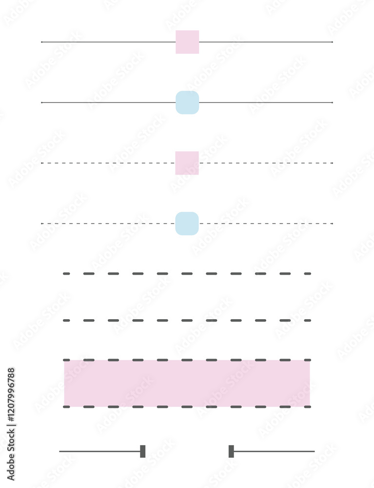 A vector illustration set of decorative illustrations elements frame A vector illustration set of decorative illustrations elements frame