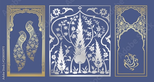 Wallpaper Mural Hindu icons, Hinduism ,cultural heritage , India , Asia	 Torontodigital.ca