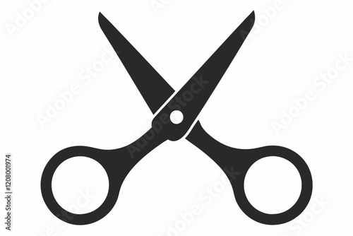 Wallpaper Mural Scissors Silhouette Icon Torontodigital.ca