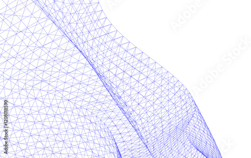 Abstract background vector 3d illustration