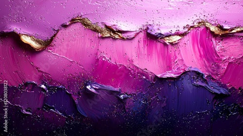 Vibrant abstract art creation studio digital artwork colorful texture close-up modern aesthetic