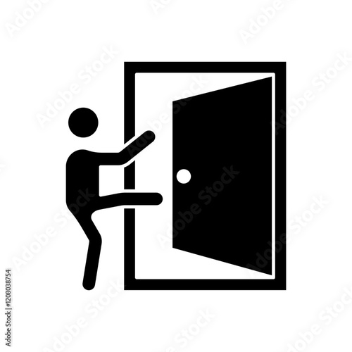kick icons  symbol vector elements for infographic web