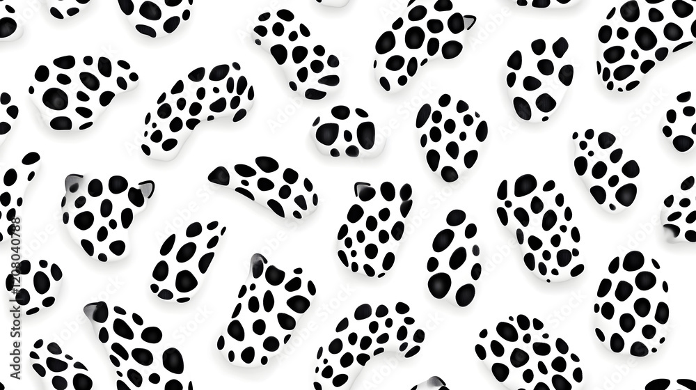 Leopard skin hand drawn seamless pattern Leopard skin hand drawn seamless pattern